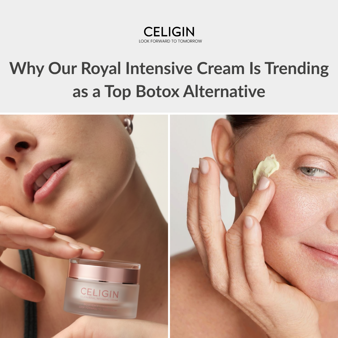 Why Our Royal Intensive Cream Is Trending as a Top Botox Alternative