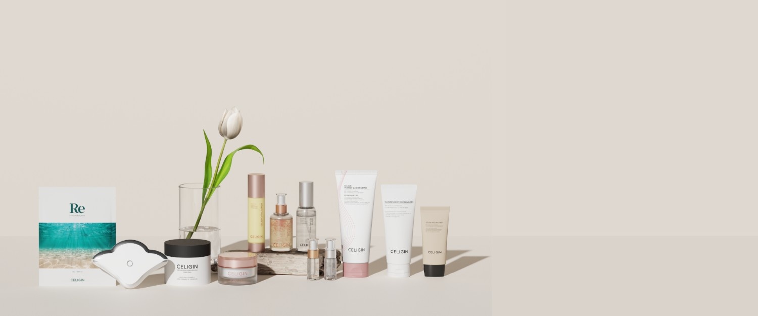 Woman with glowing skin representing premium skincare