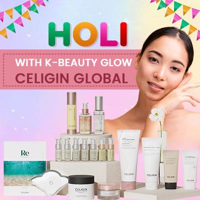 Holi with K-Beauty Glow: Celigin Global