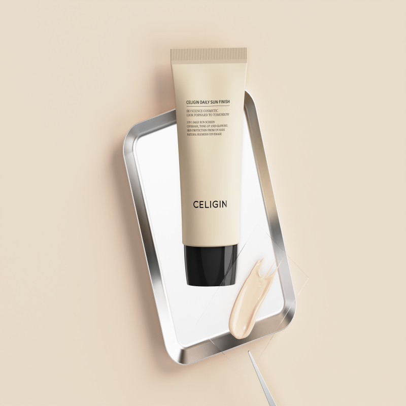 CELIGIN Daily Sun Finish (50ml) with CosCor 1,000ppm - Product view