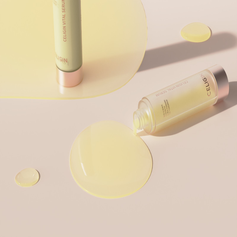 CELIGIN Signature Cell Biome Duo (Cell-Up First Essence 50ml with CosCor 10,000ppm + Vital Serum 50ml with CosCor 30,000ppm) - Product view