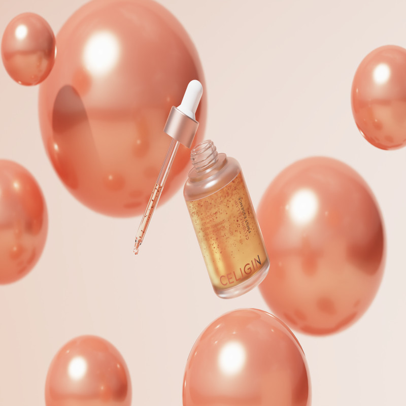 CELIGIN Signature Cell Biome Duo (Cell-Up First Essence 50ml with CosCor 10,000ppm + Vital Serum 50ml with CosCor 30,000ppm) - Product view