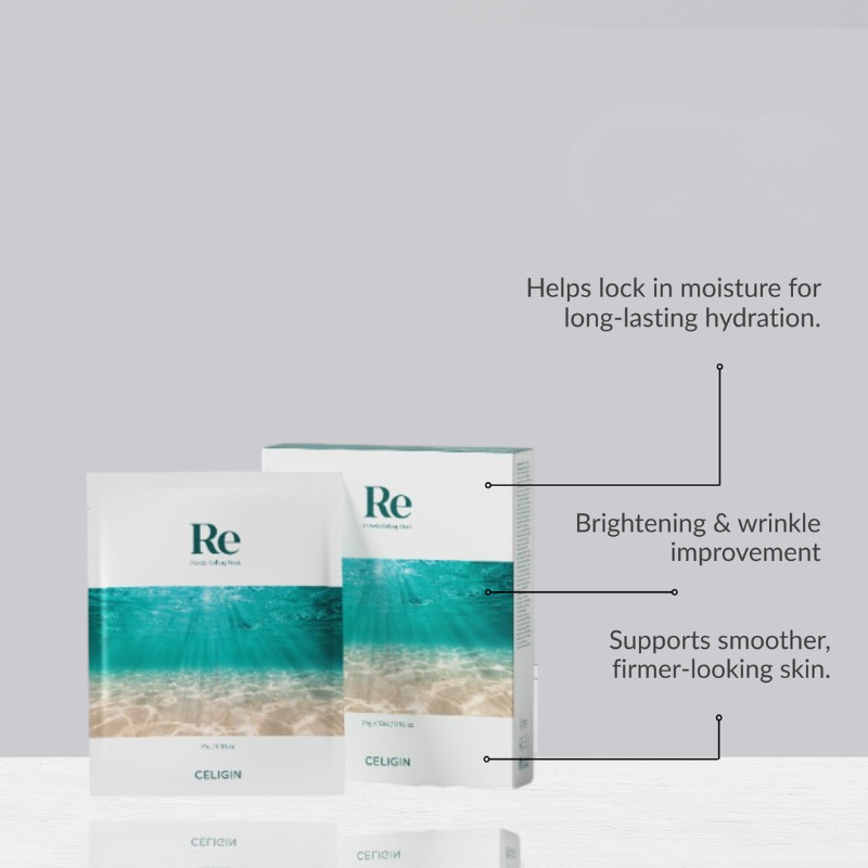 CELIGIN Re Furesh Gelling Mask (25gm x 10ea) with CosCor 5,000ppm - Product view