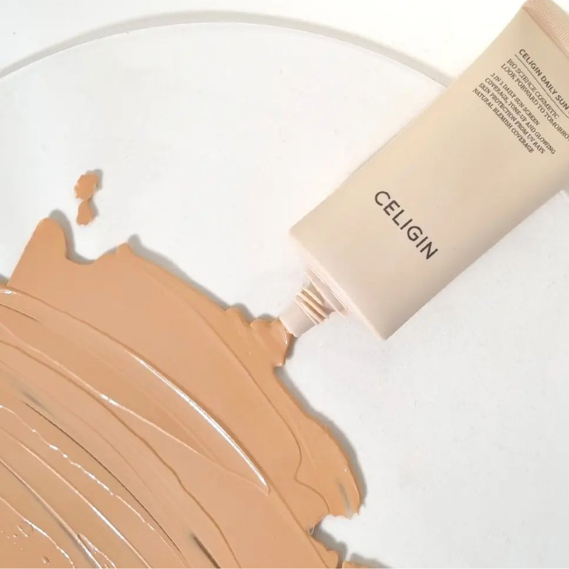 CELIGIN Daily Sun Finish (50ml) with CosCor 1,000ppm - Product view