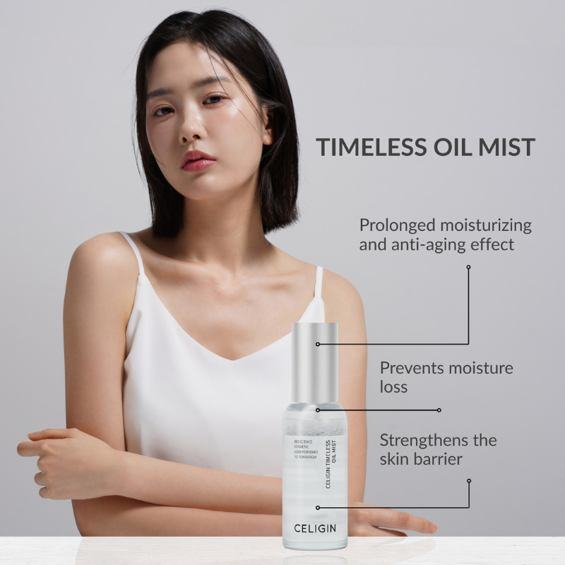 CELIGIN Timeless Oil Mist (50ml) with CosCor 5,000ppm - Product view