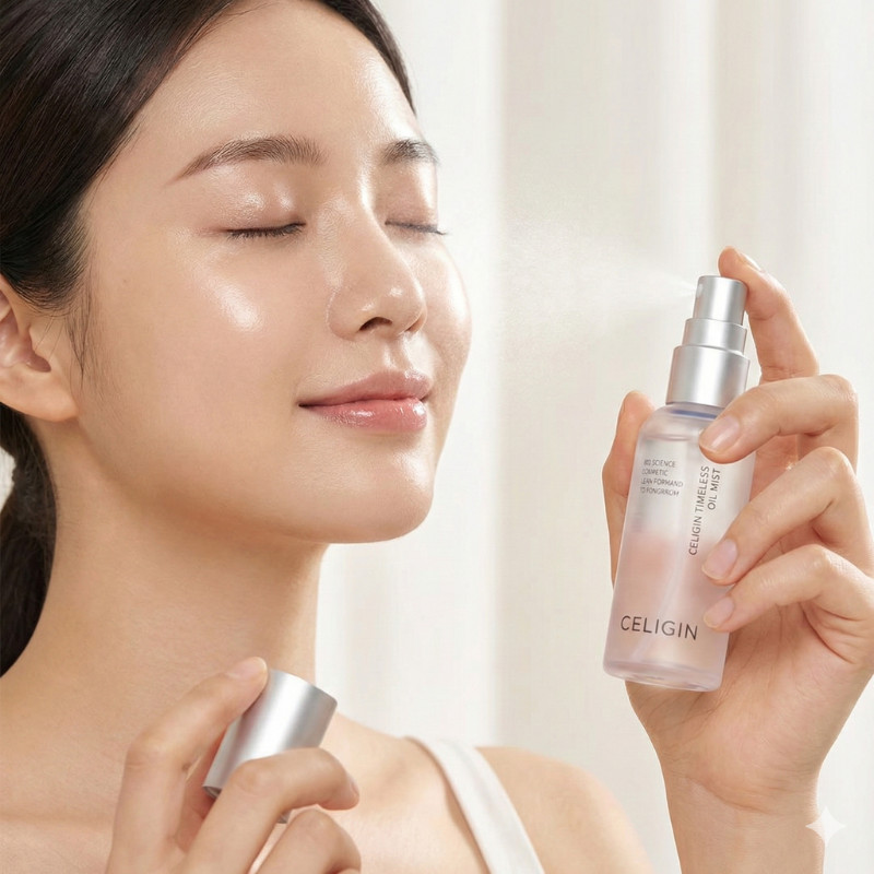 CELIGIN Timeless Oil Mist (50ml) with CosCor 5,000ppm - Product view